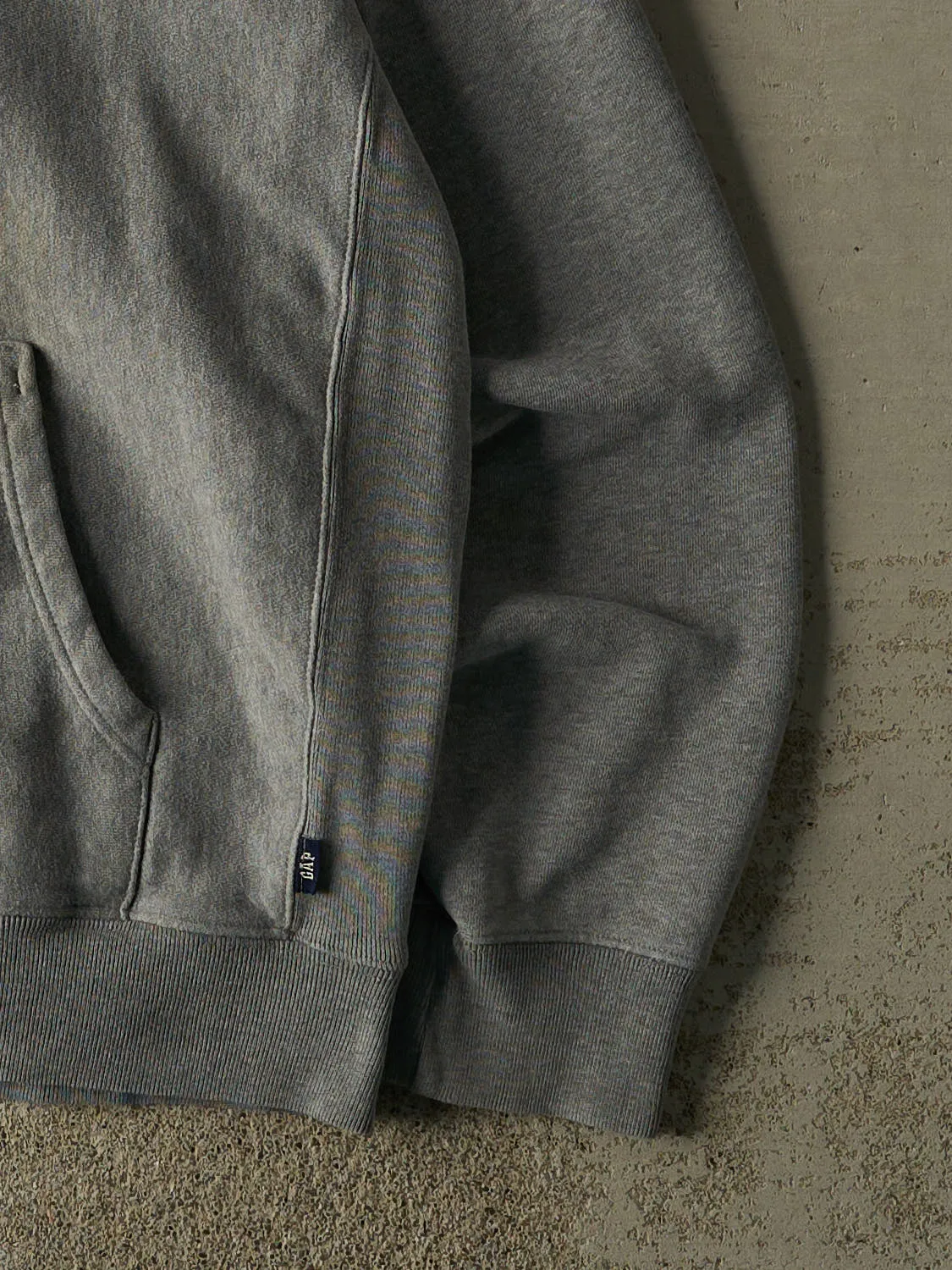 Vintage 90s Grey Gap Hoodie (L/XL) sold by Rebalance Vintage product image thumbnail 4