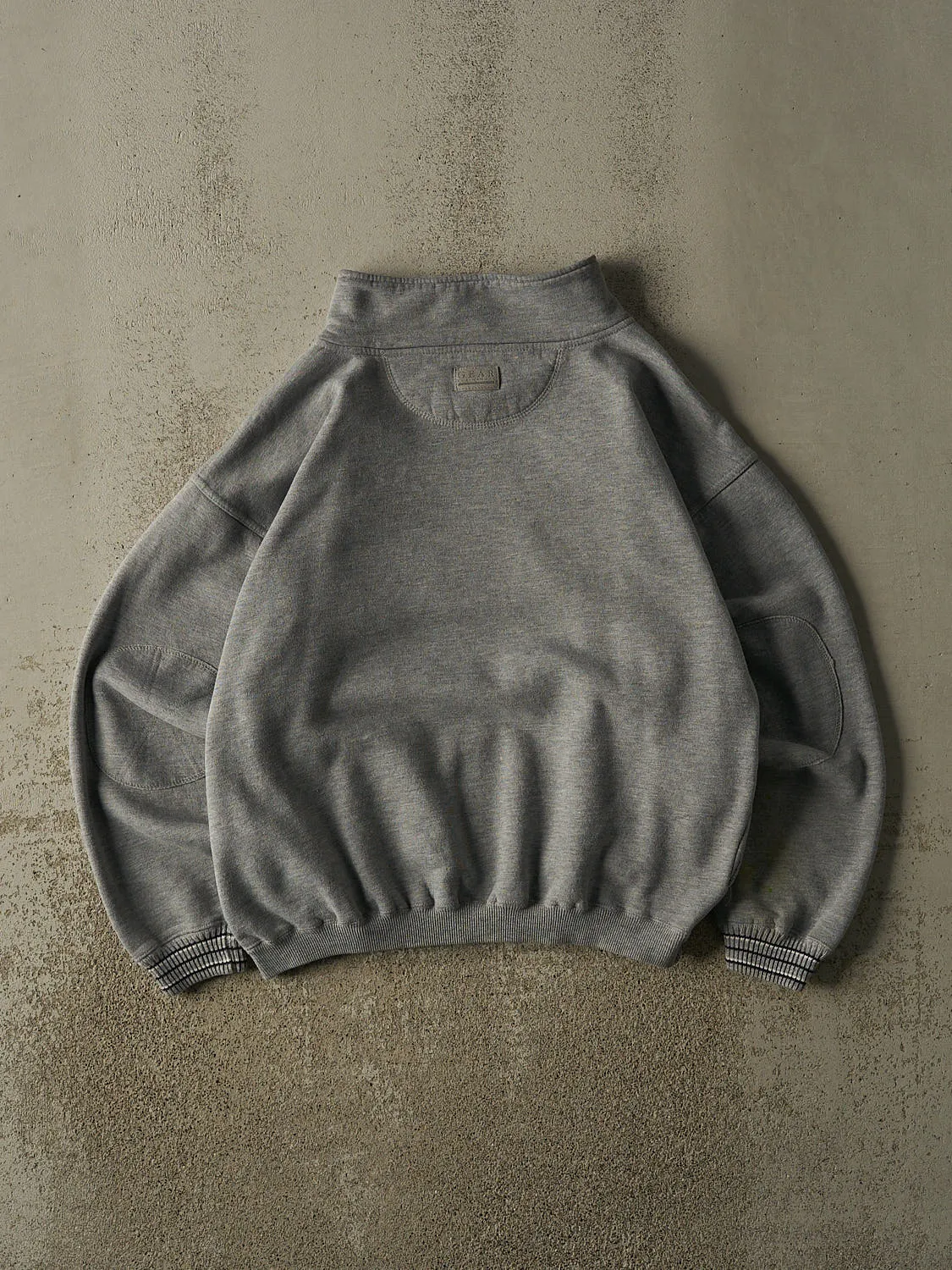 Vintage 90s Grey Northern Michigan University Quarter Button Sweater (M/L) sold by Rebalance Vintage product image thumbnail 2