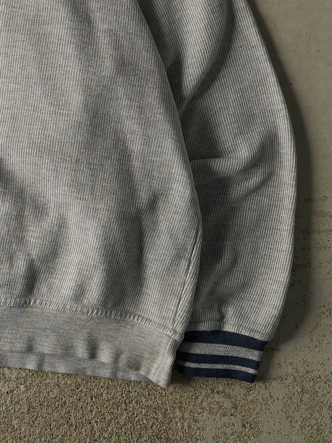 Vintage 90s Grey University of Pittsburgh Crewneck (XL/XXL) sold by Rebalance Vintage product image thumbnail 3