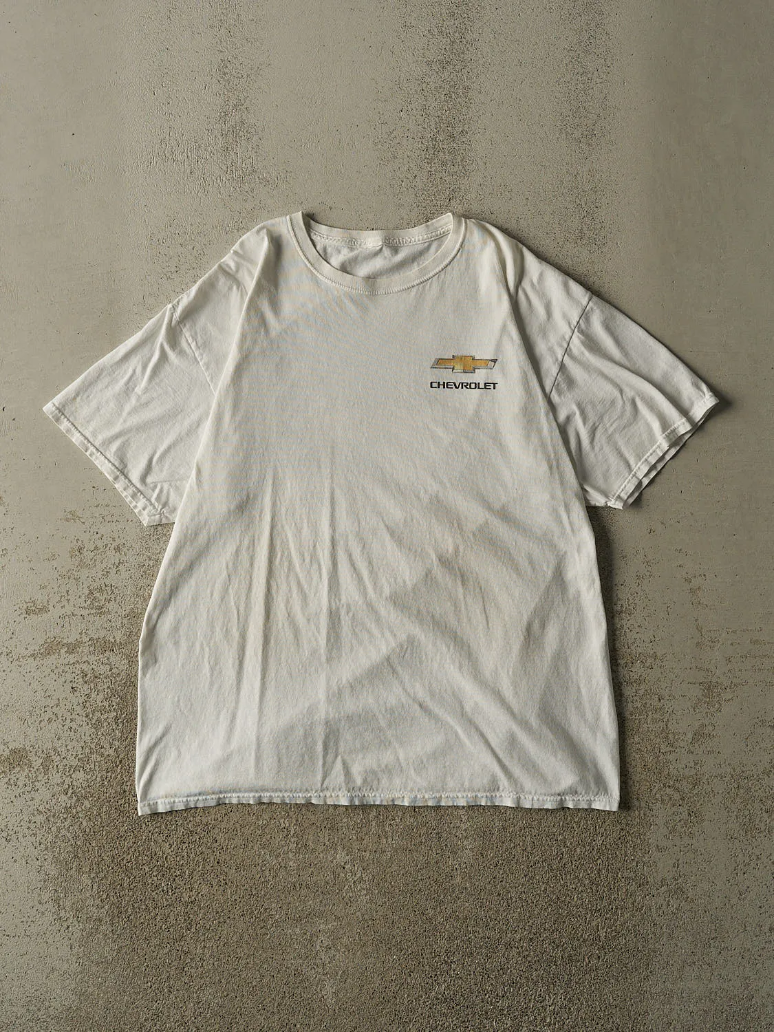 Vintage Y2K White Chevrolet Chevy Nation Tee (L/XL) sold by Rebalance Vintage