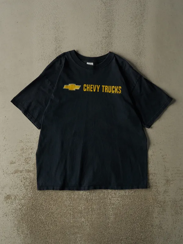 Vintage Y2K Faded Black Chevrolet Chevy Trucks Tee (L/XL) made by Rebalance Vintage