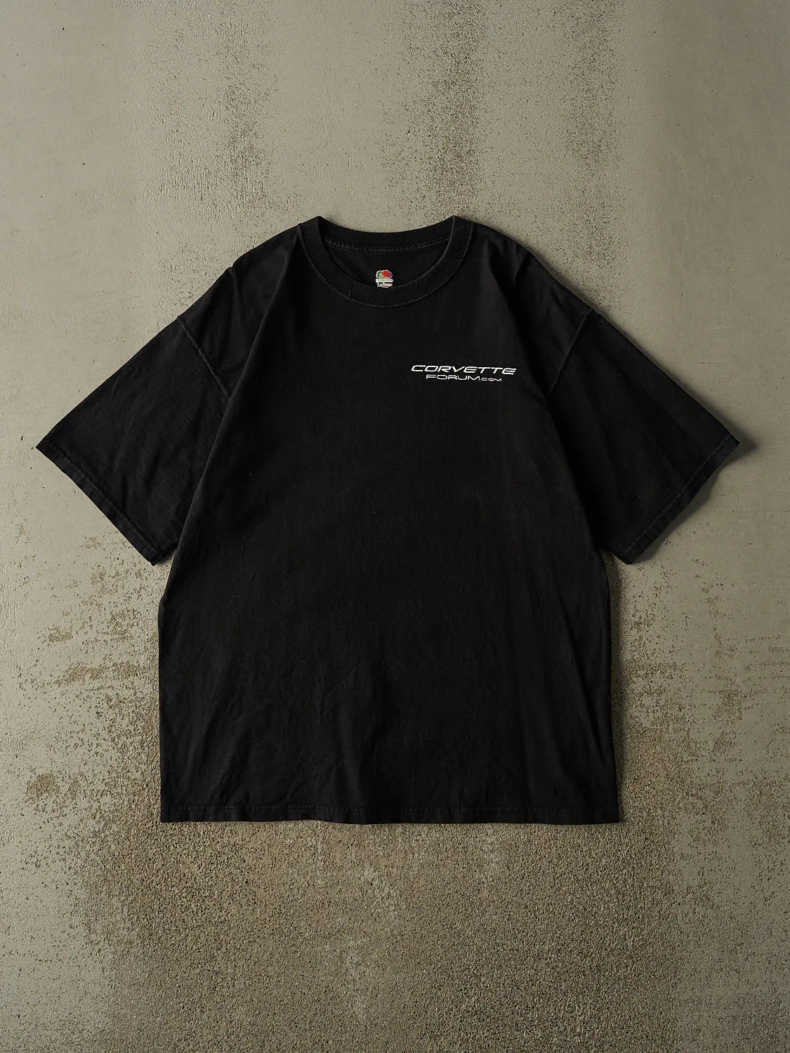 Vintage Y2K Black Chevrolet Corvette Forum Tee (L/XL) sold by Rebalance Vintage