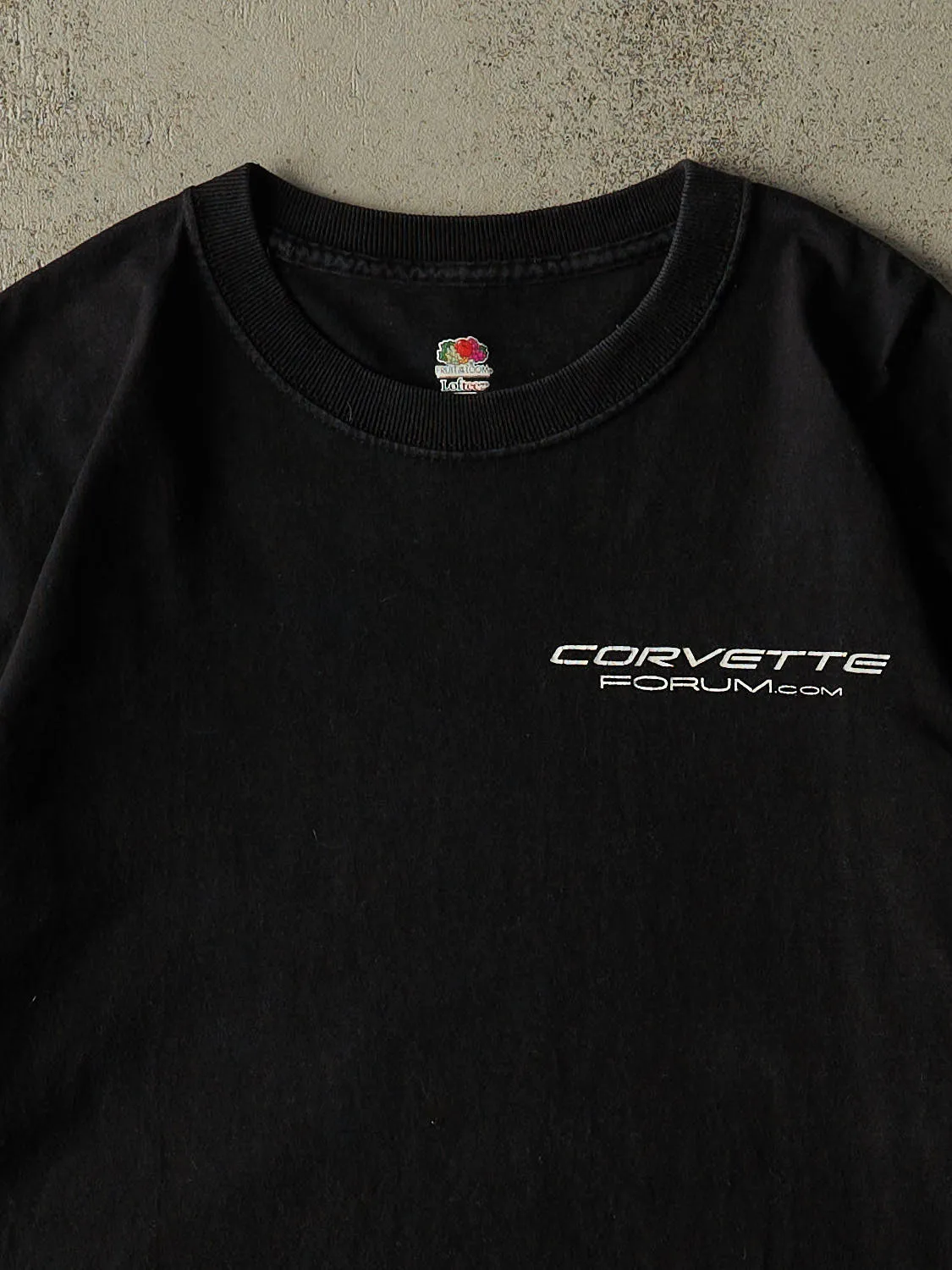 Vintage Y2K Black Chevrolet Corvette Forum Tee (L/XL) sold by Rebalance Vintage product image thumbnail 3