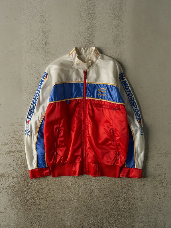Vintage 80s Red Chevrolet Racing Jacket (M/L) made by Rebalance Vintage