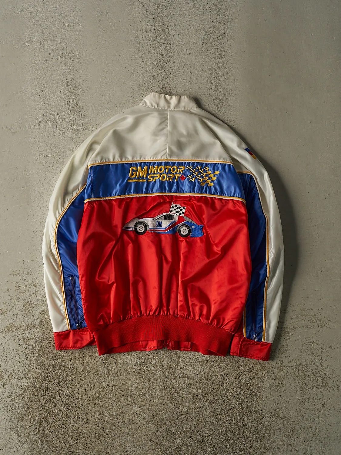 Vintage 80s Red Chevrolet Racing Jacket (M/L) sold by Rebalance Vintage product image thumbnail 2