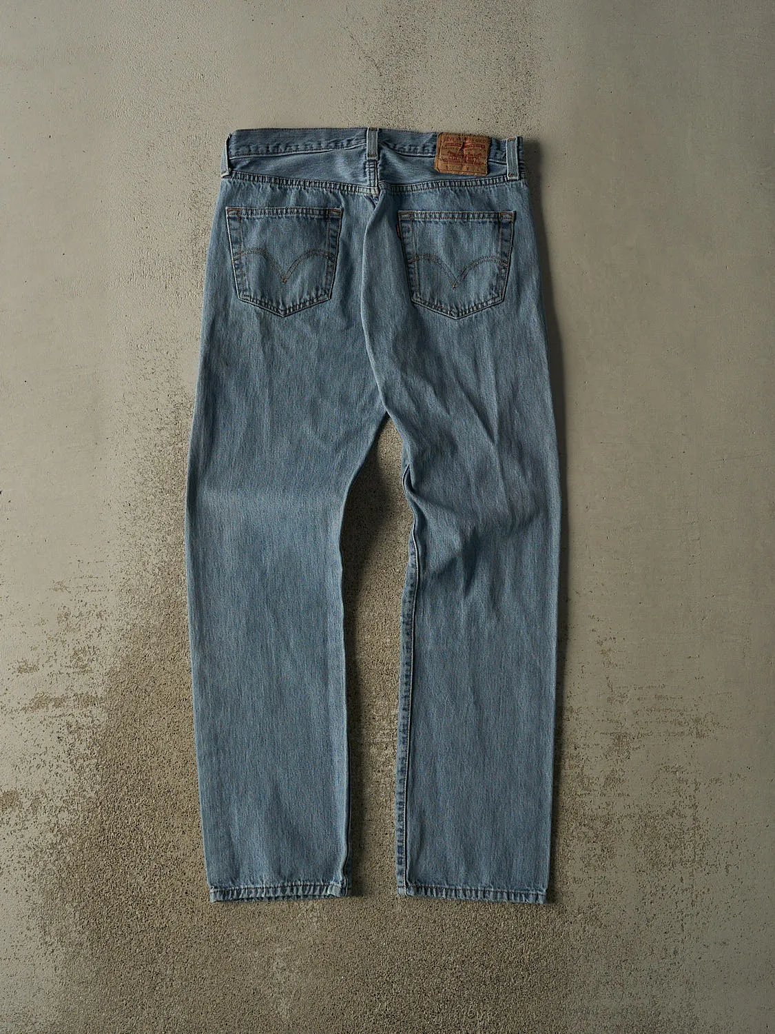 Vintage Y2K Mid Wash Levi's 501 Jeans (32x32) sold by Rebalance Vintage product image thumbnail 3