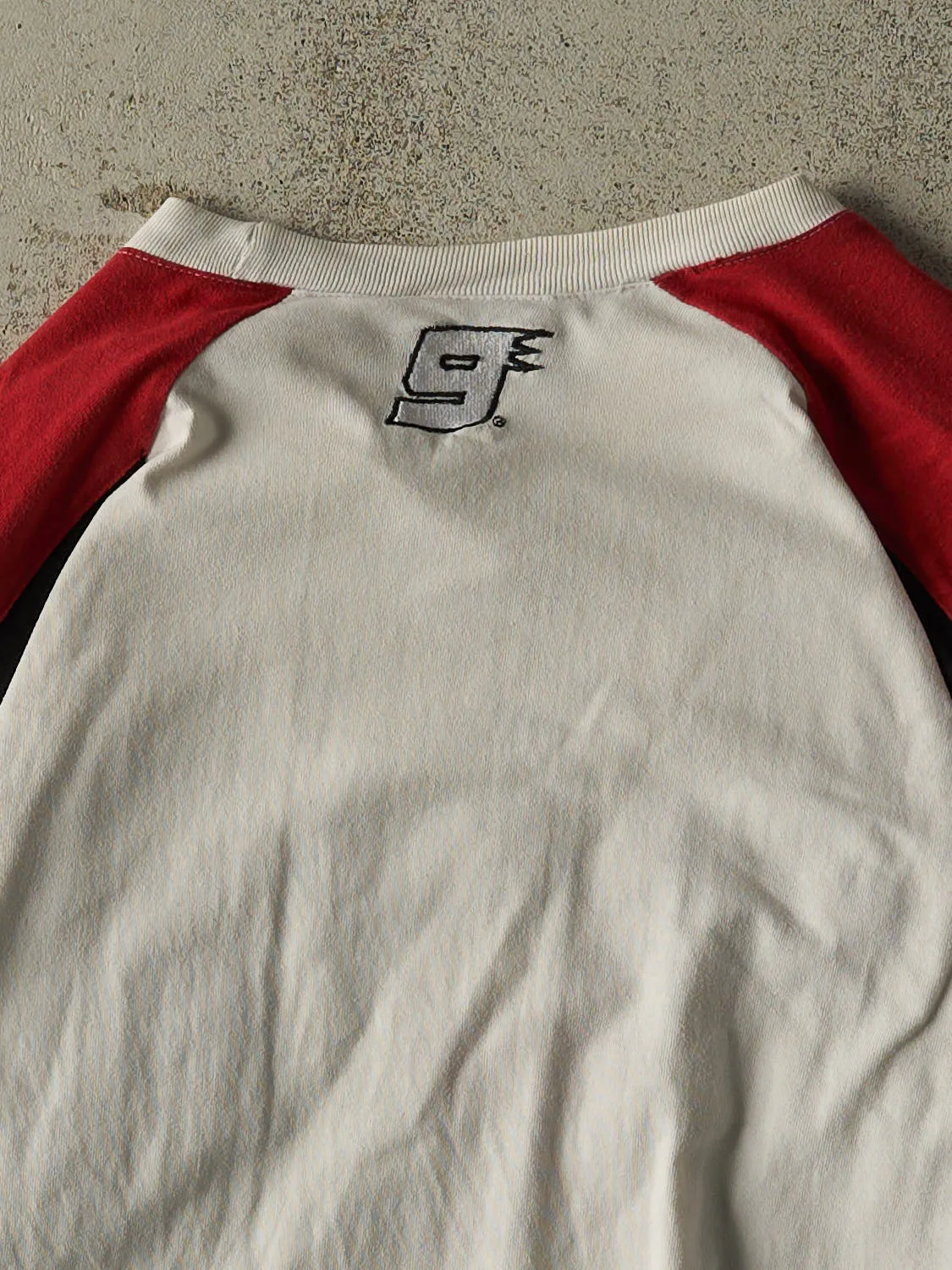 Vintage Y2K White Dodge Racing Long Sleeve (M/L) sold by Rebalance Vintage product image thumbnail 4