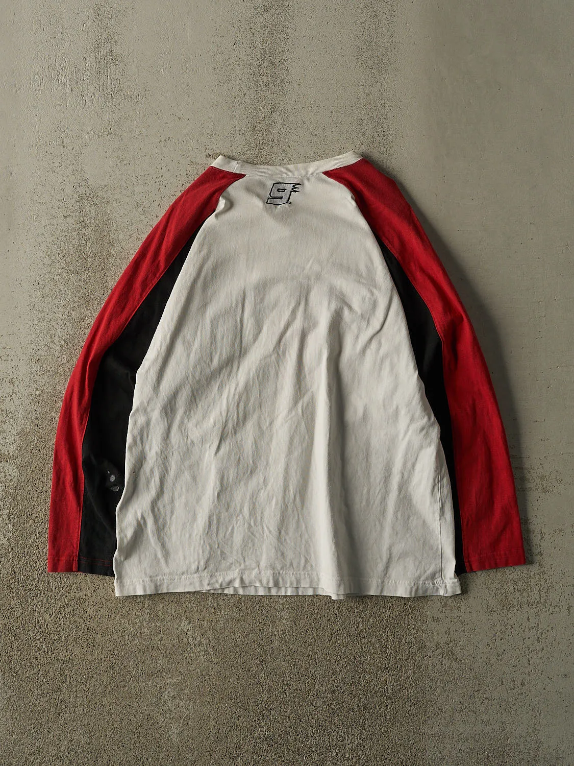 Vintage Y2K White Dodge Racing Long Sleeve (M/L) sold by Rebalance Vintage product image thumbnail 2