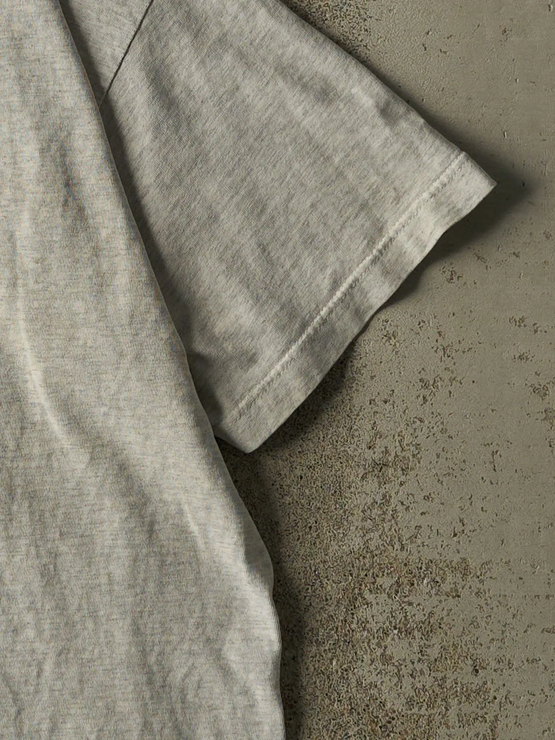 Vintage 90s Heather Grey Ocean Pacific Tee (L/XL) sold by Rebalance Vintage product image thumbnail 4