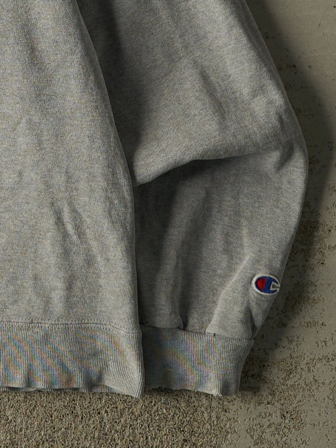 Vintage 90s Grey Champion GCC Football Crewneck (M) sold by Rebalance Vintage product image thumbnail 4