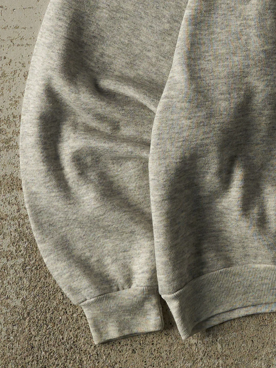 Vintage 90s Heather Grey Blank Crewneck (L/XL) sold by Rebalance Vintage product image thumbnail 3