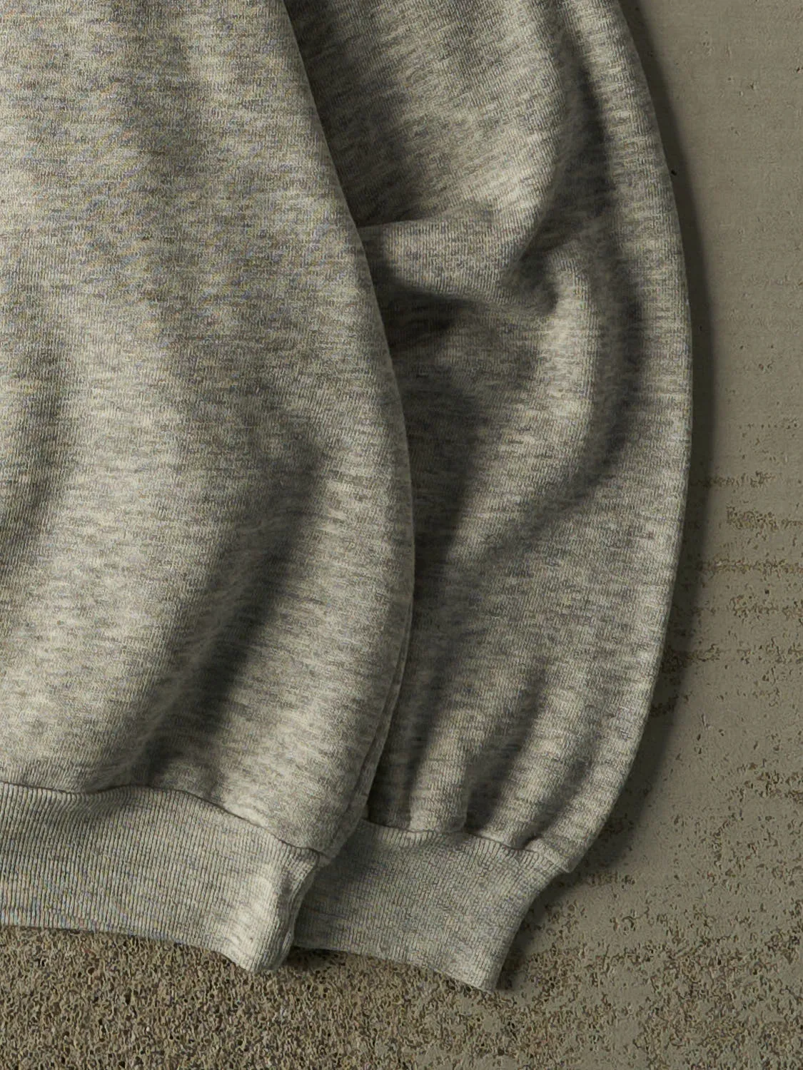 Vintage 90s Heather Grey Blank Crewneck (L/XL) sold by Rebalance Vintage product image thumbnail 4