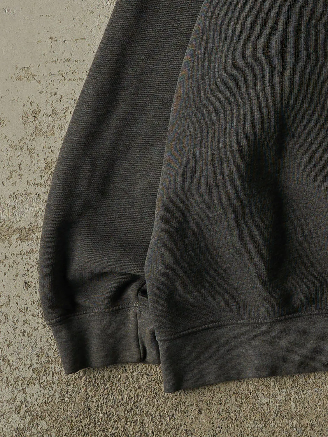 Vintage Y2K Charcoal Grey Nike Swoosh Crewneck (L/XL) sold by Rebalance Vintage product image thumbnail 3