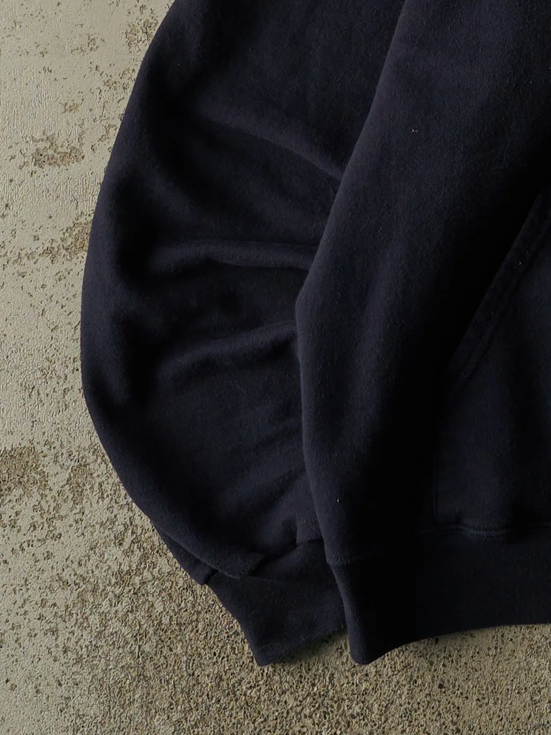 Vintage 90s Navy Blue Endicott Embroidered Hoodie (M) sold by Rebalance Vintage product image thumbnail 3