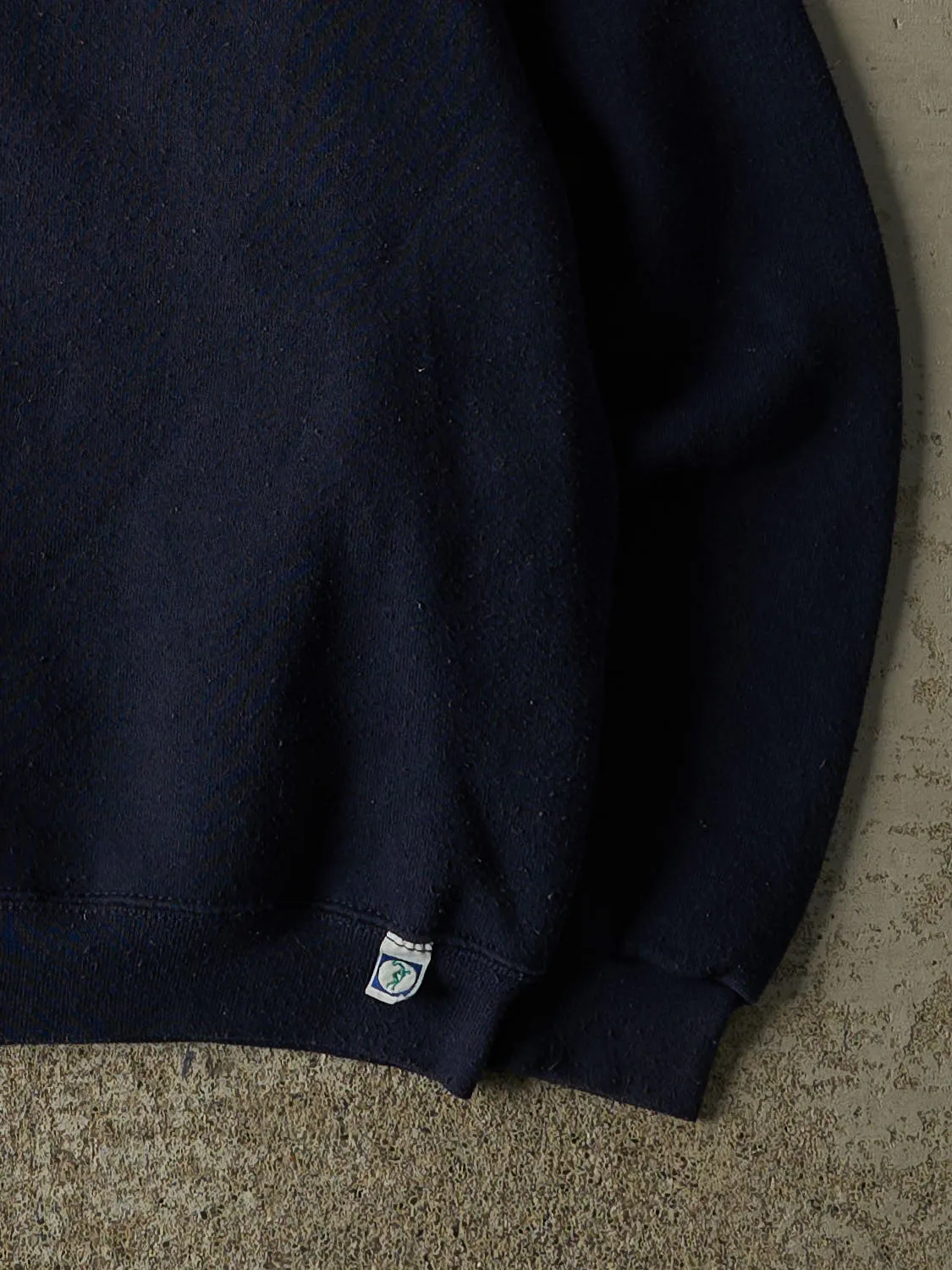 Vintage 90s Navy Blue Discus Athletic Blank Crewneck (S/M) sold by Rebalance Vintage product image thumbnail 4