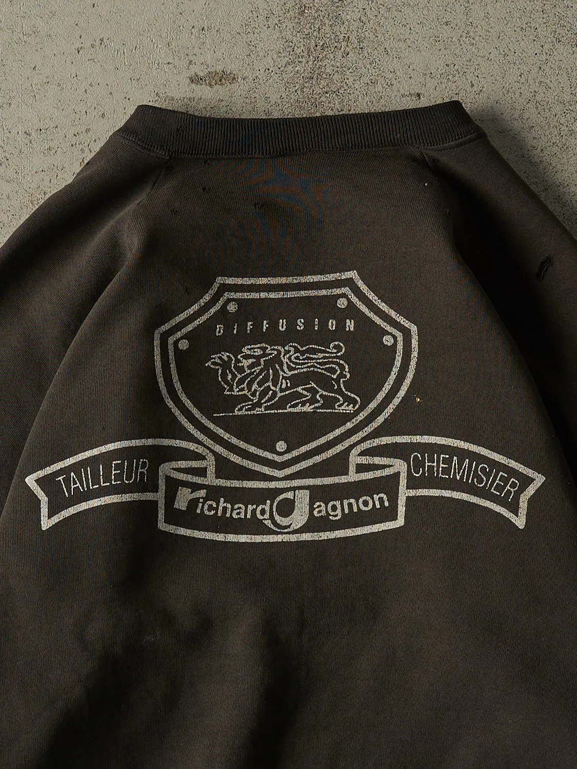 Vintage 80s Faded Black Richard Gagnon Crewneck (M/L) sold by Rebalance Vintage product image thumbnail 4