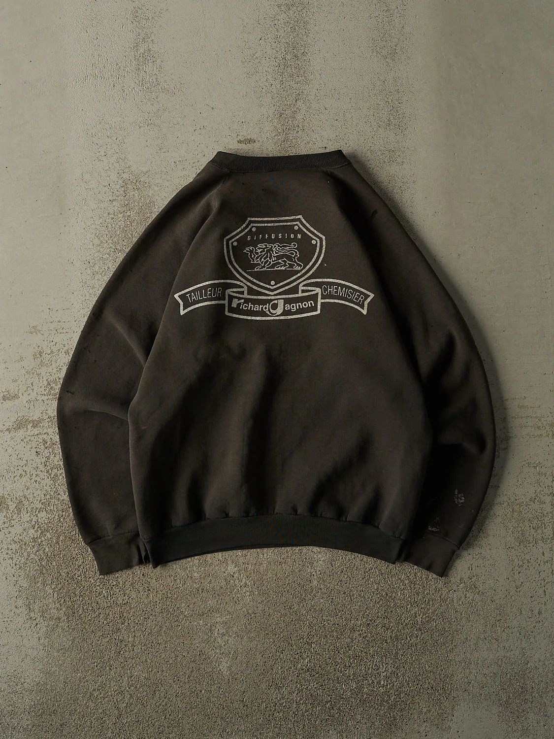 Vintage 80s Faded Black Richard Gagnon Crewneck (M/L) sold by Rebalance Vintage product image thumbnail 2