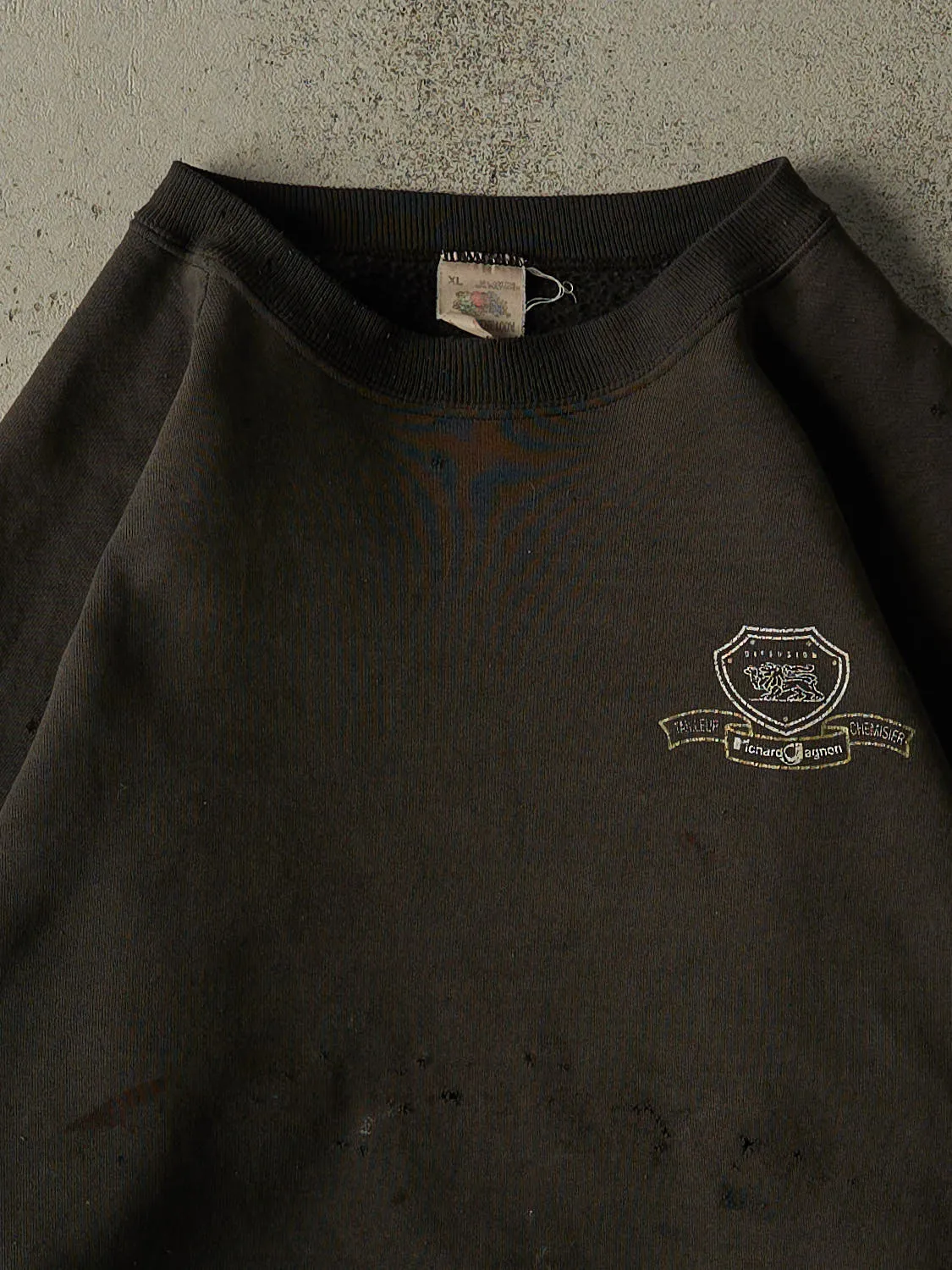 Vintage 80s Faded Black Richard Gagnon Crewneck (M/L) sold by Rebalance Vintage product image thumbnail 3