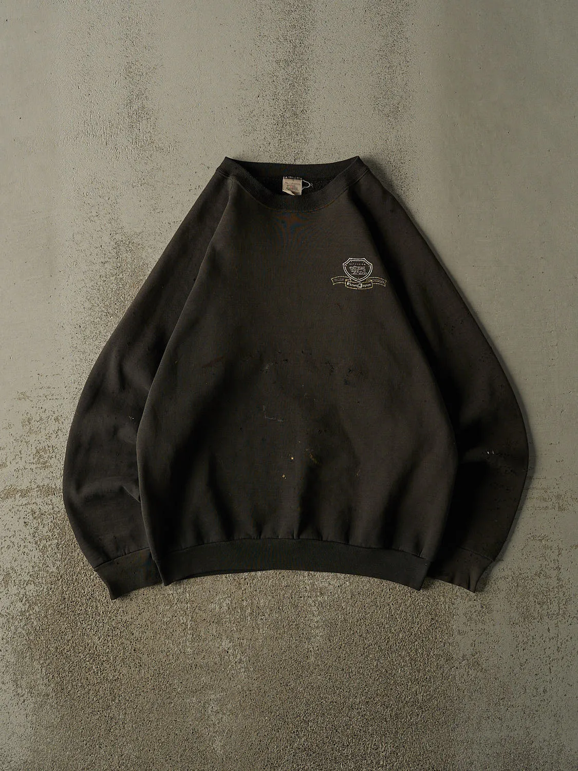 Vintage 80s Faded Black Richard Gagnon Crewneck (M/L) sold by Rebalance Vintage