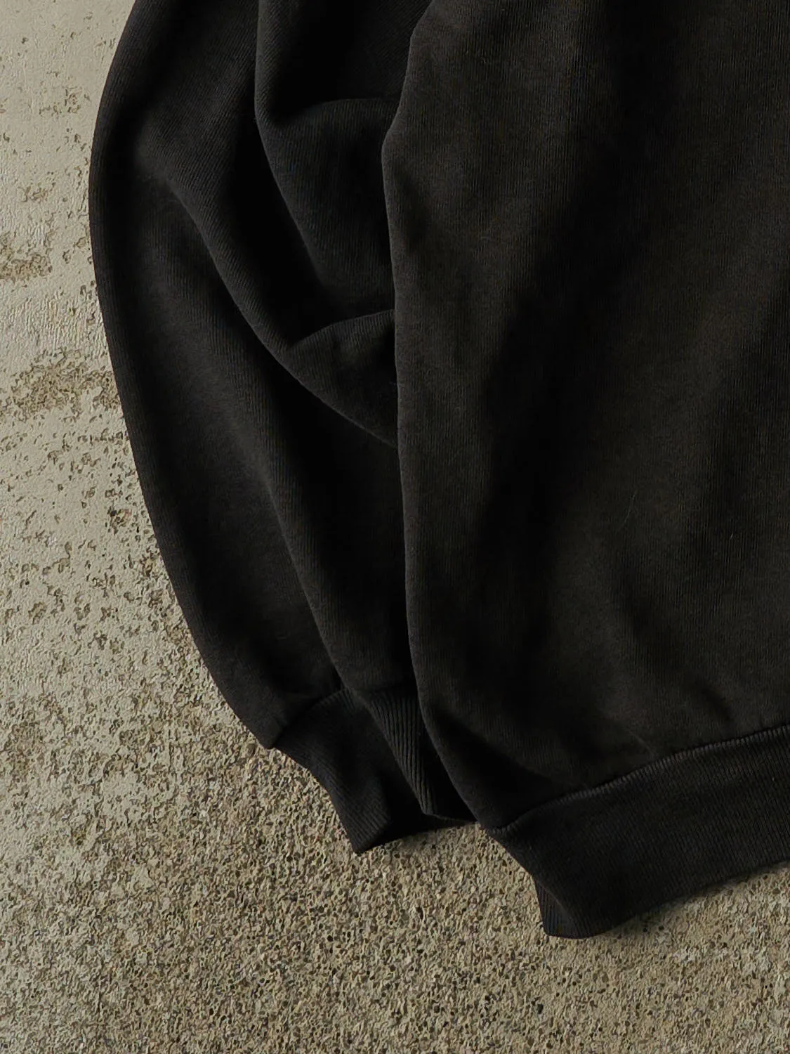 Vintage 90s Faded Black Blank Crewneck (L) sold by Rebalance Vintage product image thumbnail 3
