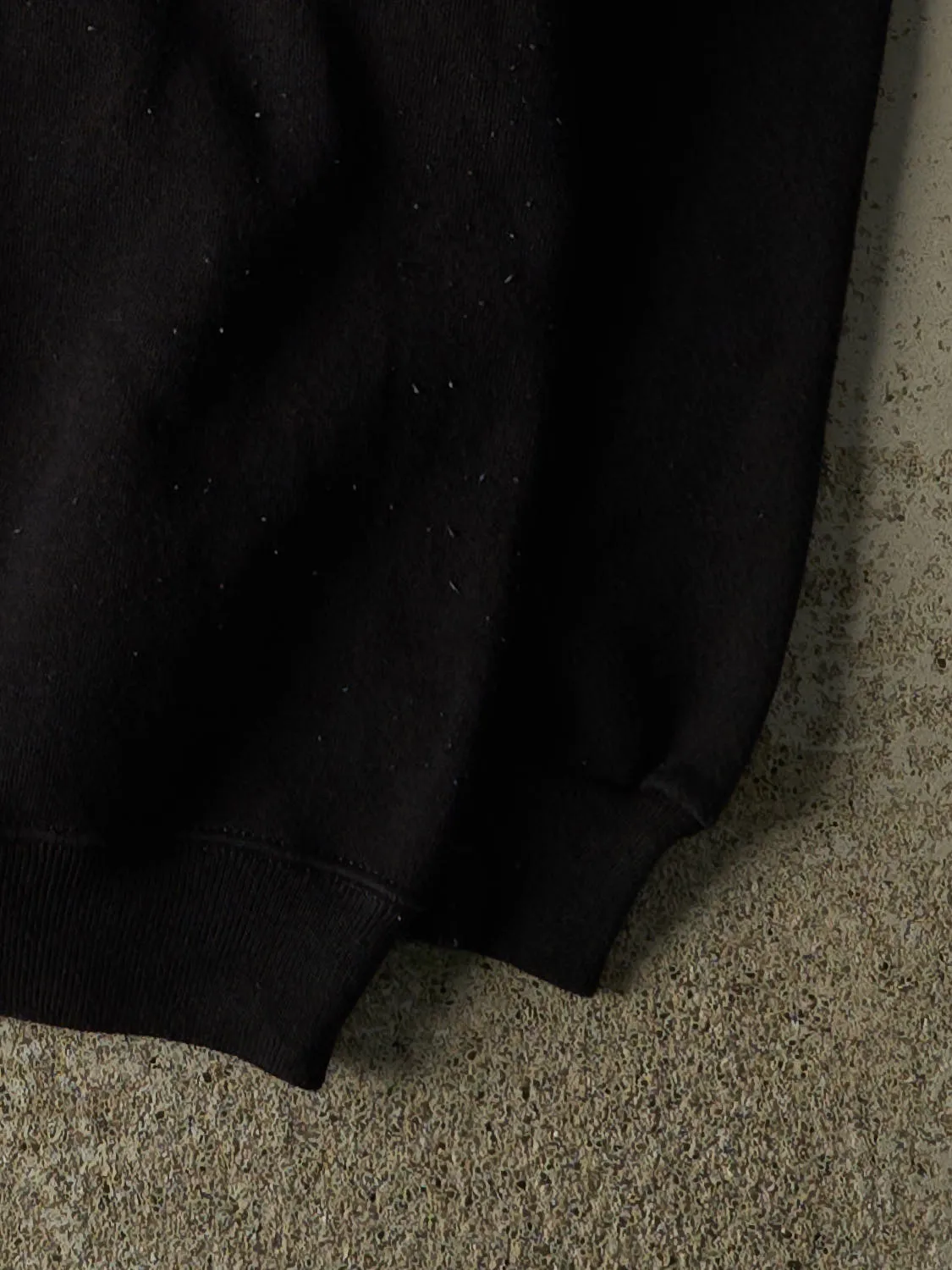 Vintage 90s Black Blank Crewneck (M) sold by Rebalance Vintage product image thumbnail 4