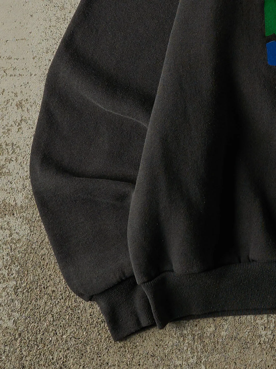 Vintage 90s Faded Black Environment & Energy Crewneck (M/L) sold by Rebalance Vintage product image thumbnail 3