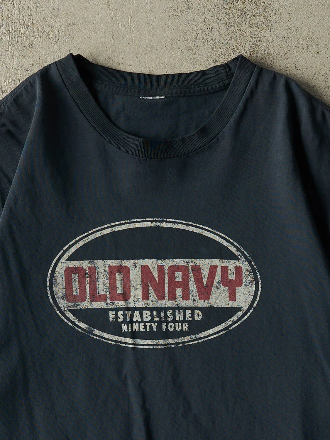 Vintage 90s Navy Blue Old Navy Tee (XL) sold by Rebalance Vintage product image thumbnail 2