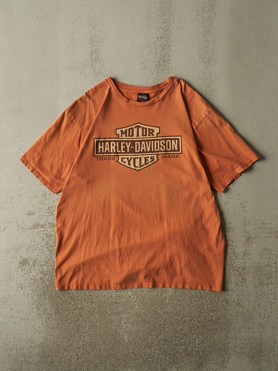 Vintage 07' Orange Harley Davidson Costa Rica Tee (XXL) sold by Rebalance Vintage