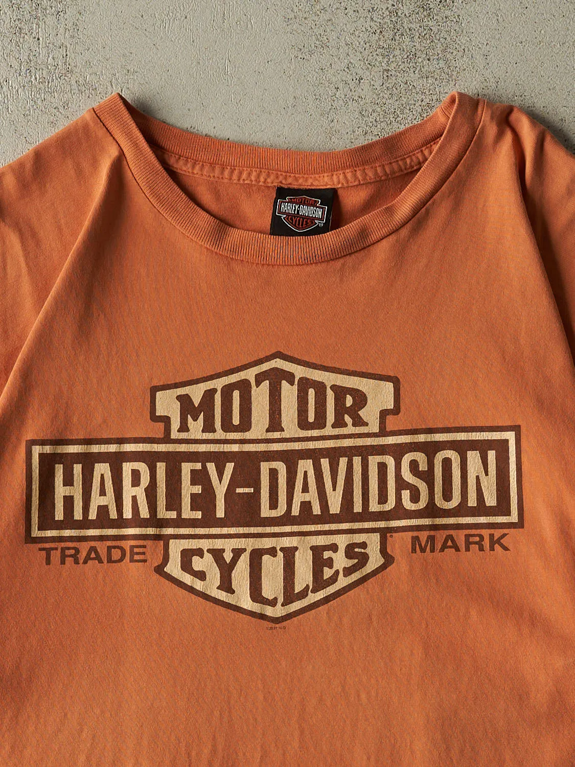 Vintage 07' Orange Harley Davidson Costa Rica Tee (XXL) sold by Rebalance Vintage product image thumbnail 3