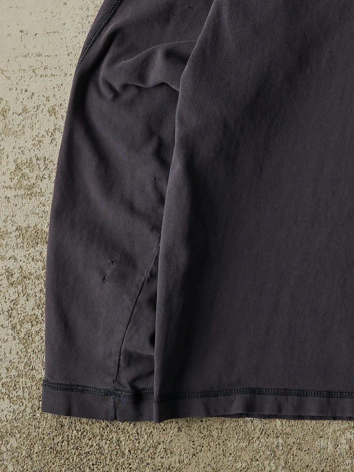 Vintage 90s Navy Blue Bum Equipment Long Sleeve (L) sold by Rebalance Vintage product image thumbnail 3