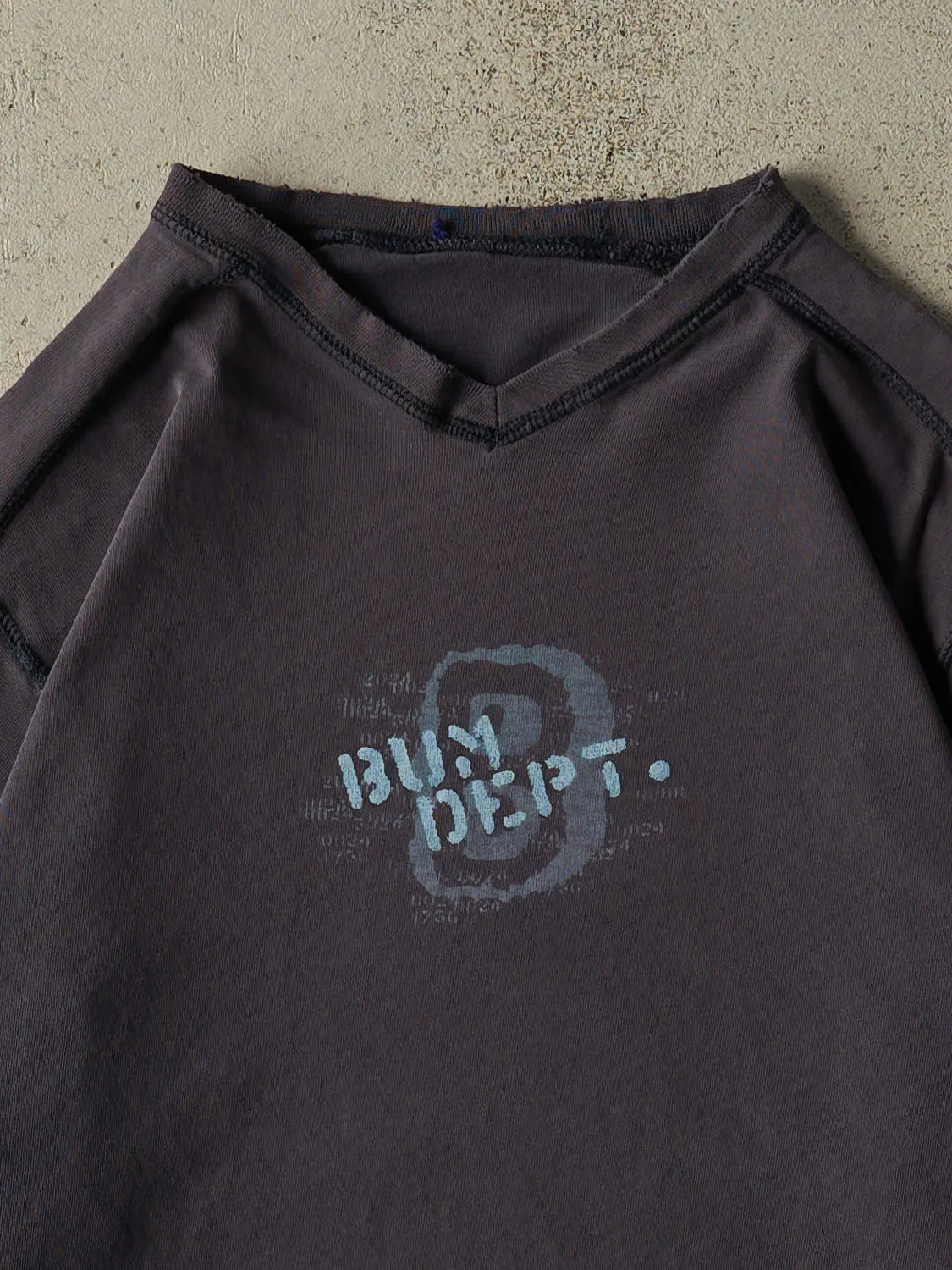 Vintage 90s Navy Blue Bum Equipment Long Sleeve (L) sold by Rebalance Vintage product image thumbnail 2
