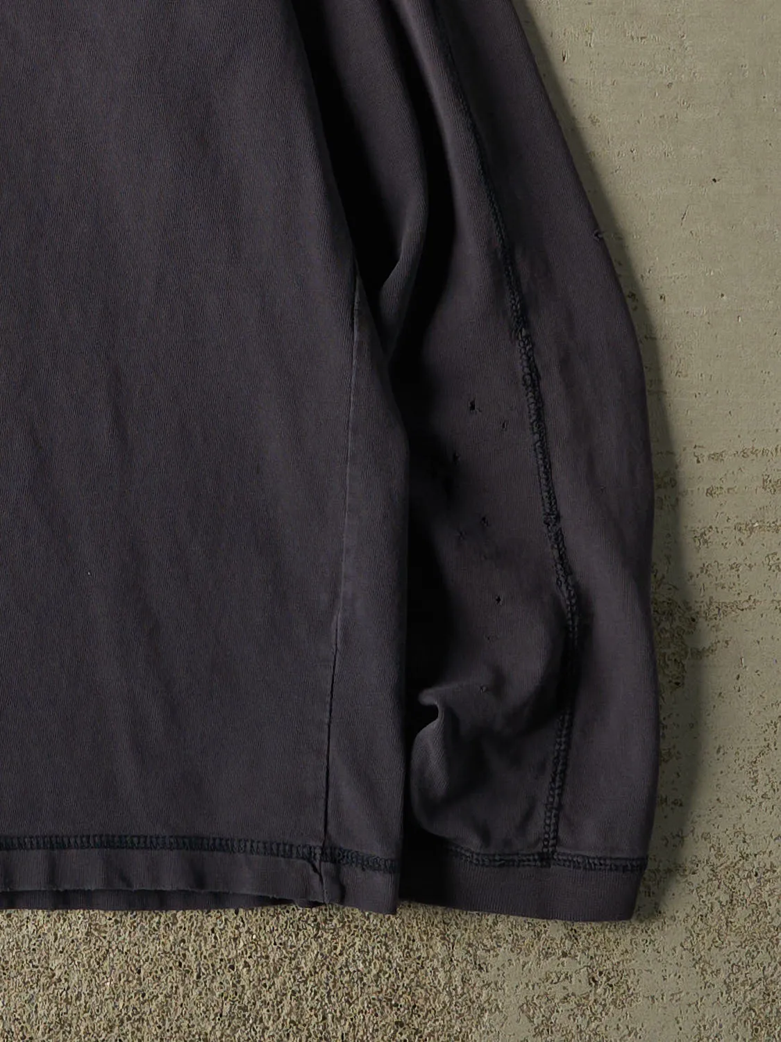 Vintage 90s Navy Blue Bum Equipment Long Sleeve (L) sold by Rebalance Vintage product image thumbnail 4