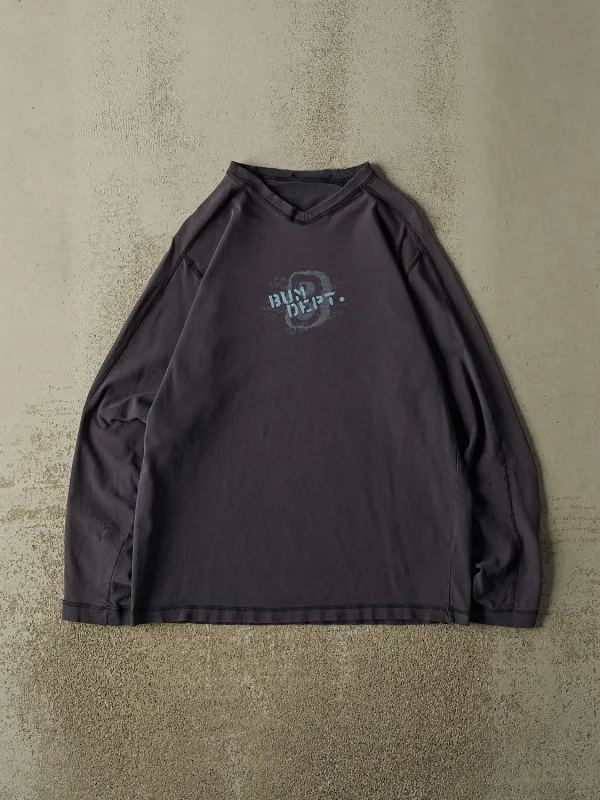 Vintage 90s Navy Blue Bum Equipment Long Sleeve (L) made by Rebalance Vintage