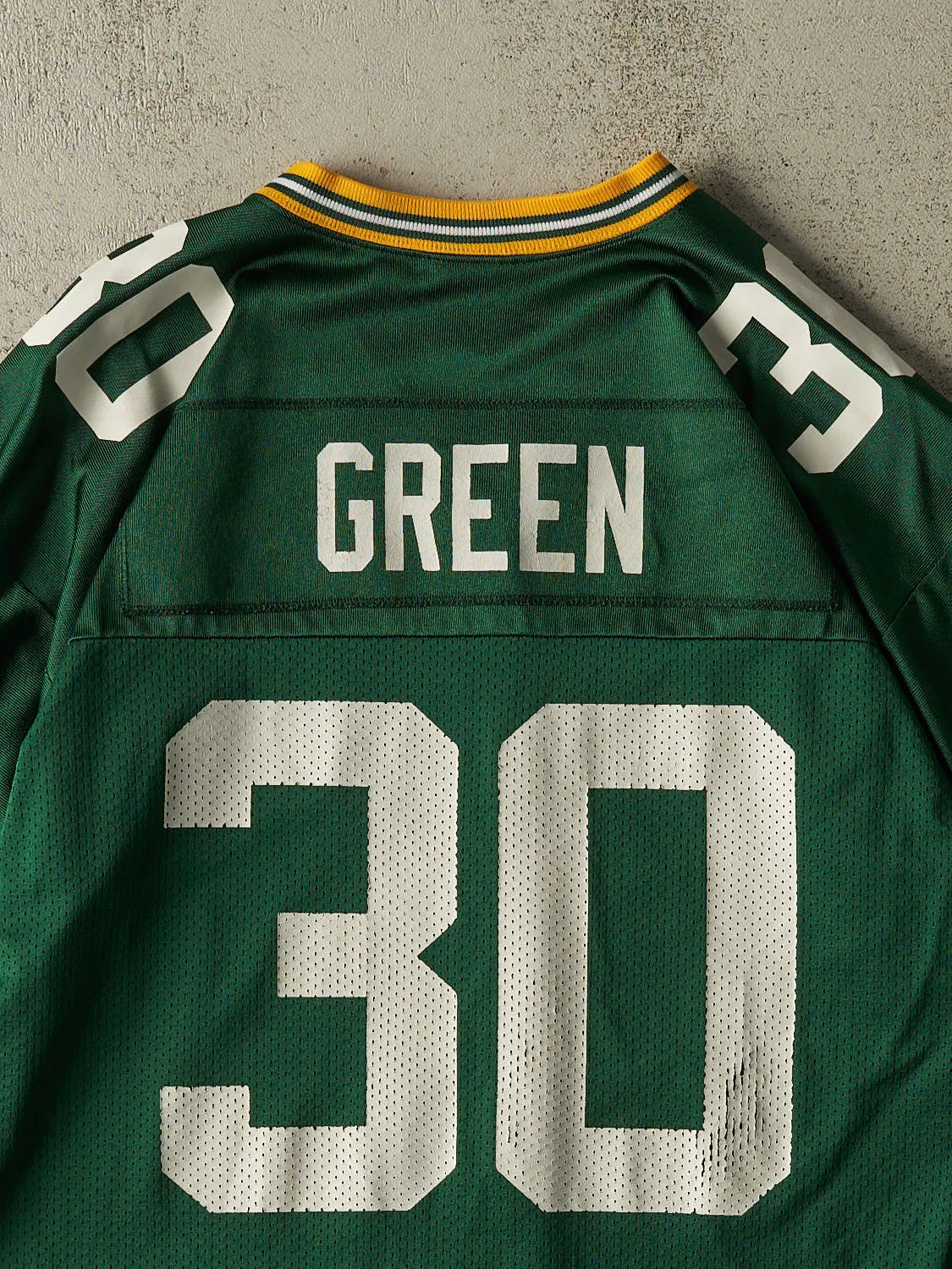 Vintage Y2K Green Green Bay Packers #30 Green Football Jersey (M/L) sold by Rebalance Vintage product image thumbnail 4