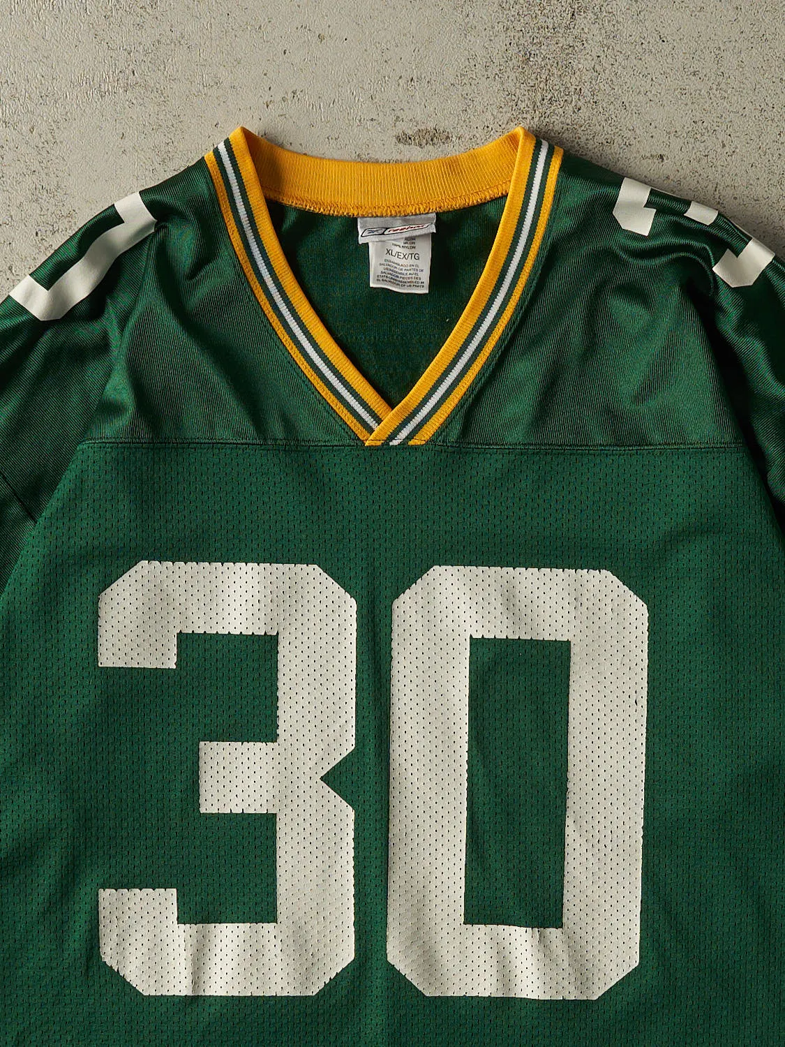 Vintage Y2K Green Green Bay Packers #30 Green Football Jersey (M/L) sold by Rebalance Vintage product image thumbnail 3