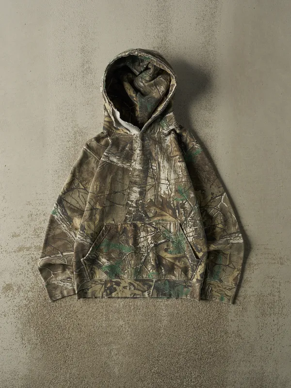 Vintage 90s Camo Hoodie (S/M) made by Rebalance Vintage