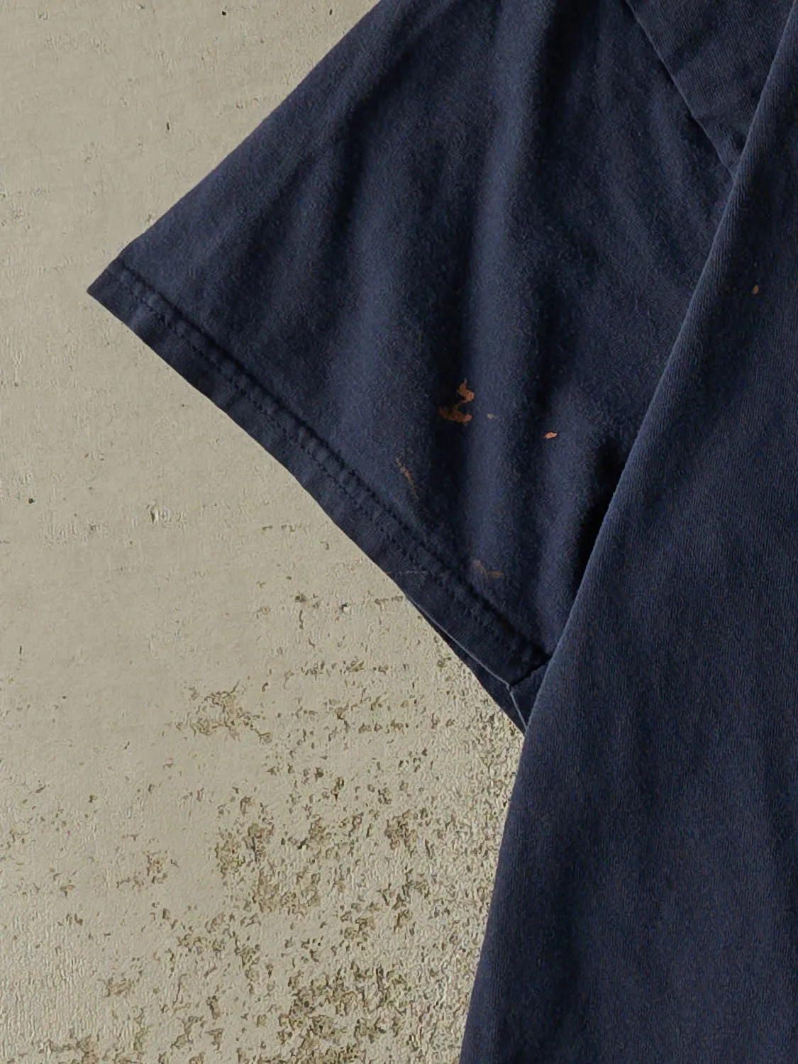 Vintage Y2K Navy Blue University of Michigan Tee (L) sold by Rebalance Vintage product image thumbnail 3