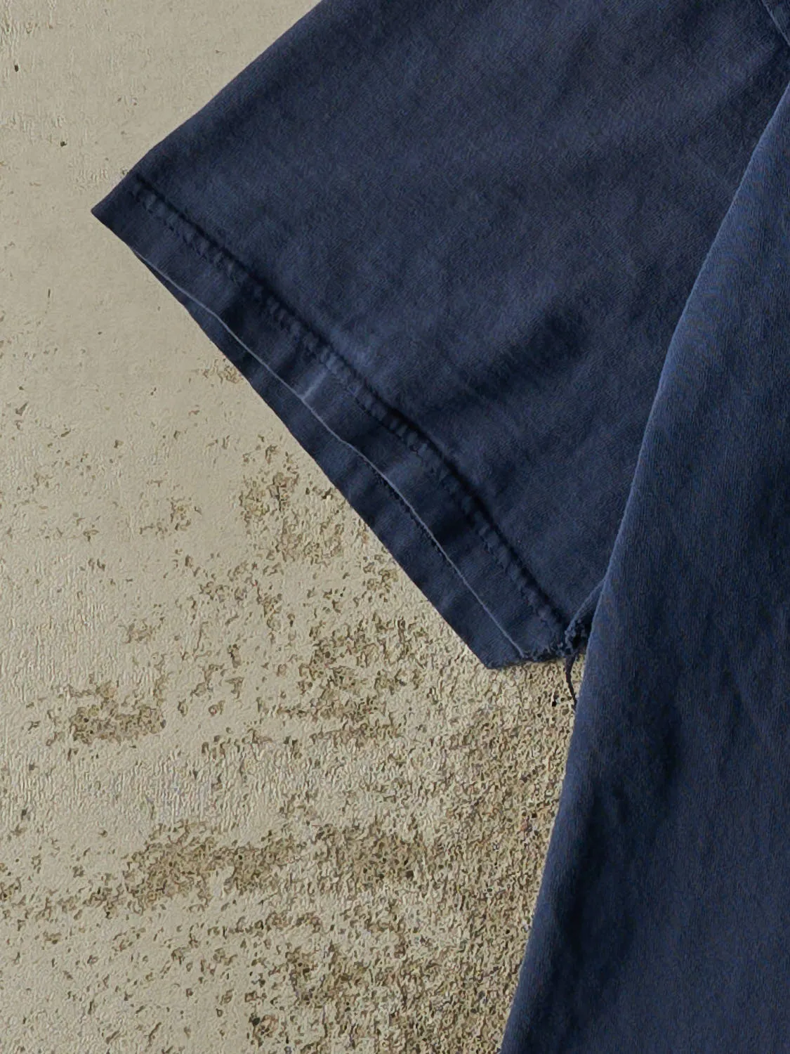 Vintage 90s Navy Blue Fila Embroidered Tee (XL) sold by Rebalance Vintage product image thumbnail 3