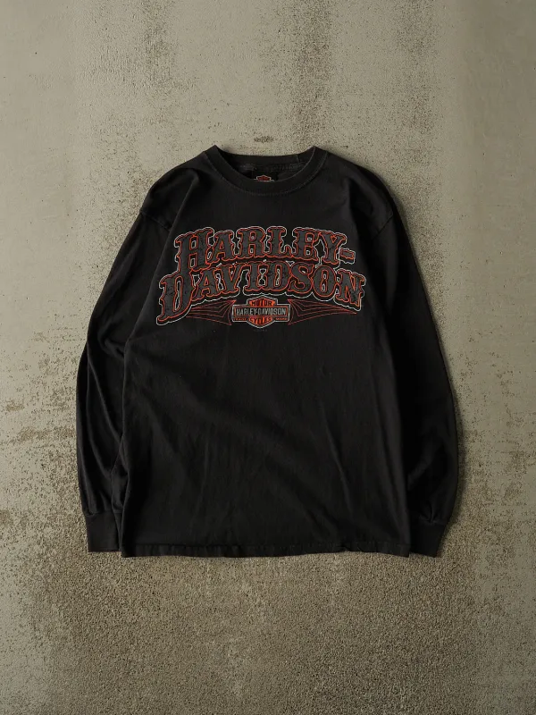 Vintage 12' Black Harley Davidson Cancun Mexico Long Sleeve (S) made by Rebalance Vintage