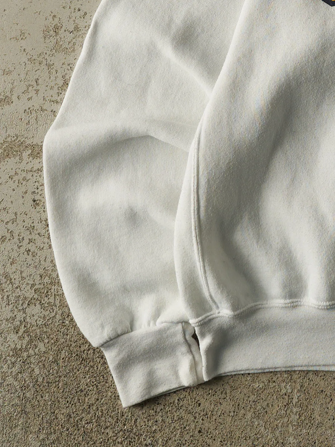 Vintage Y2K White Russell Athletic UBC Crewneck (XS/S) sold by Rebalance Vintage product image thumbnail 4