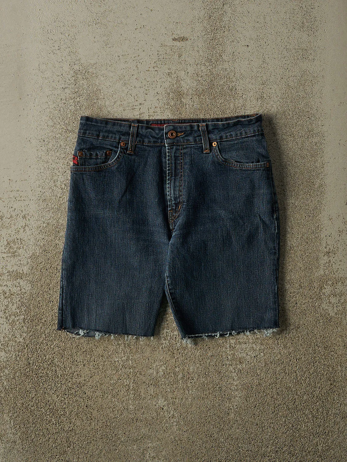 Vintage 90s Dark Wash Parasuco Jorts (29x8) sold by Rebalance Vintage
