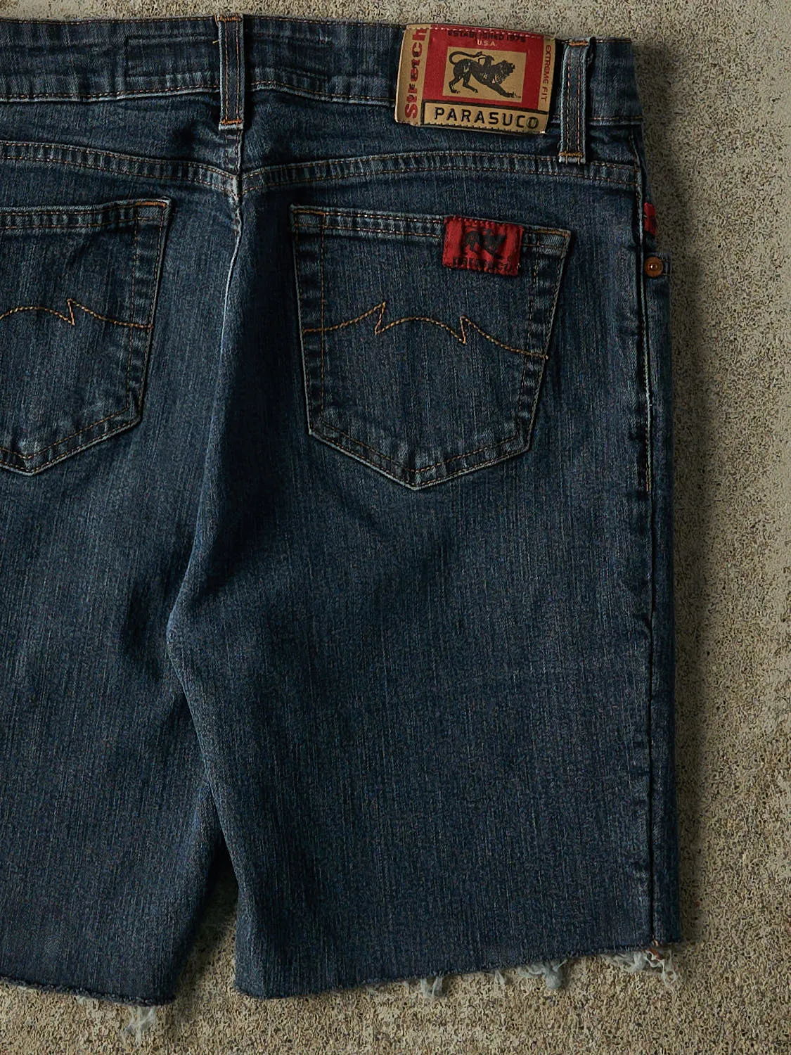 Vintage 90s Dark Wash Parasuco Jorts (29x8) sold by Rebalance Vintage product image thumbnail 4