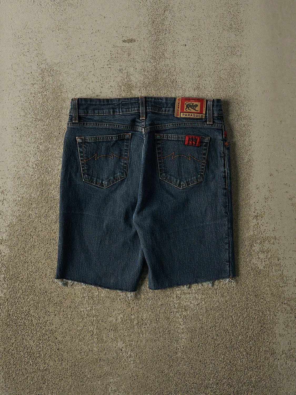 Vintage 90s Dark Wash Parasuco Jorts (29x8) sold by Rebalance Vintage product image thumbnail 2