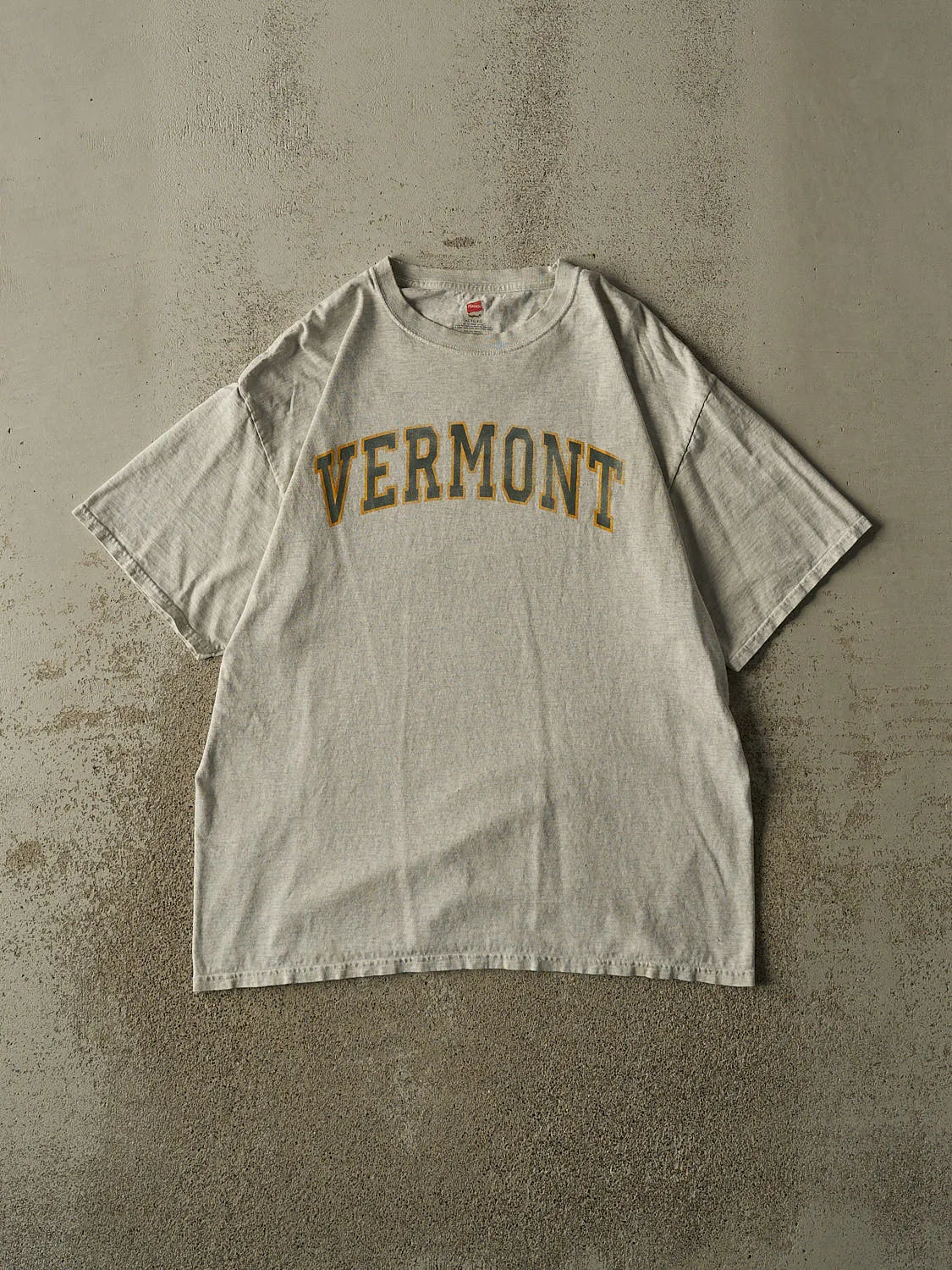Vintage Y2K Heather Grey Vermont Tee (L/XL) sold by Rebalance Vintage