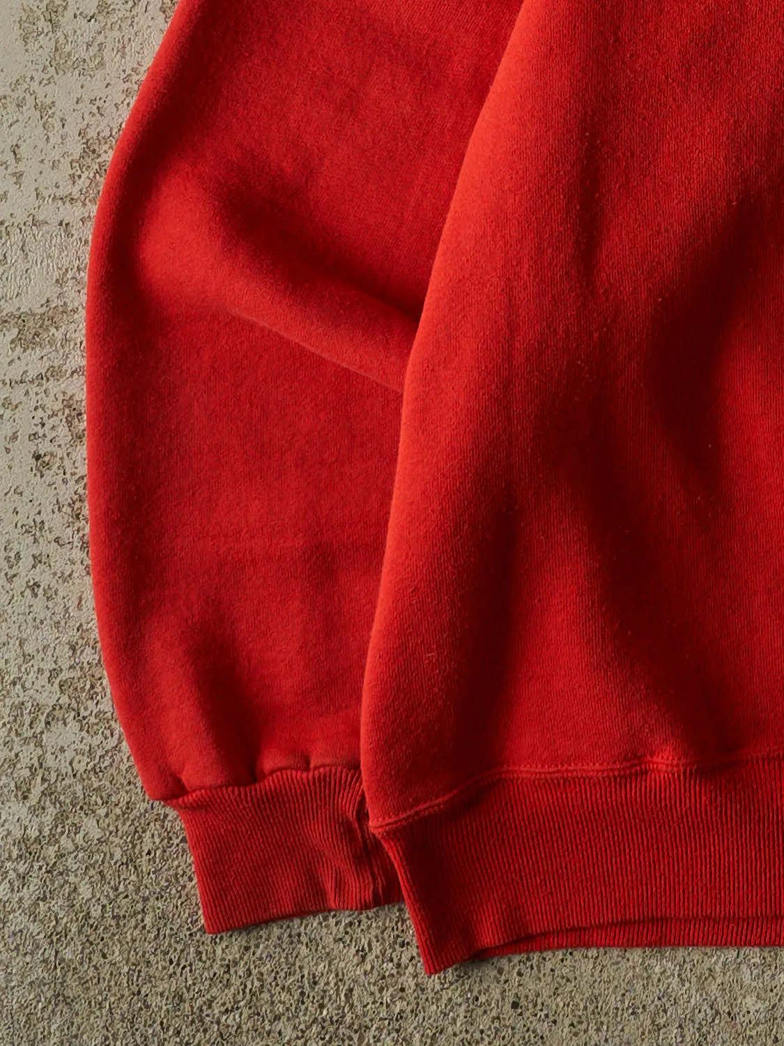 Vintage 90s Red Russell Athletic Blank Crewneck (L) sold by Rebalance Vintage product image thumbnail 3