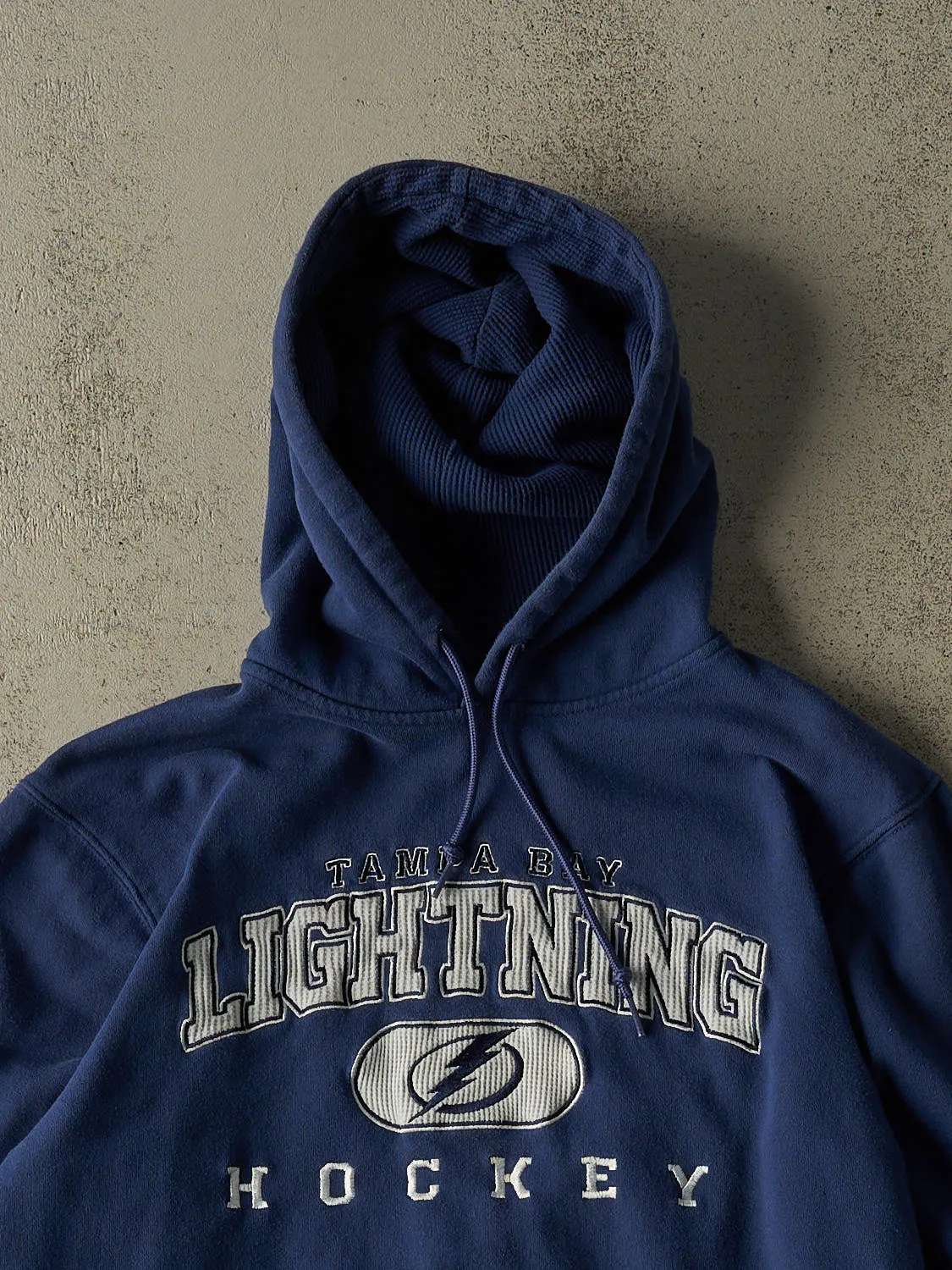 Vintage Y2K Blue Tampa Bay Lightning Hoodie (S) sold by Rebalance Vintage product image thumbnail 2