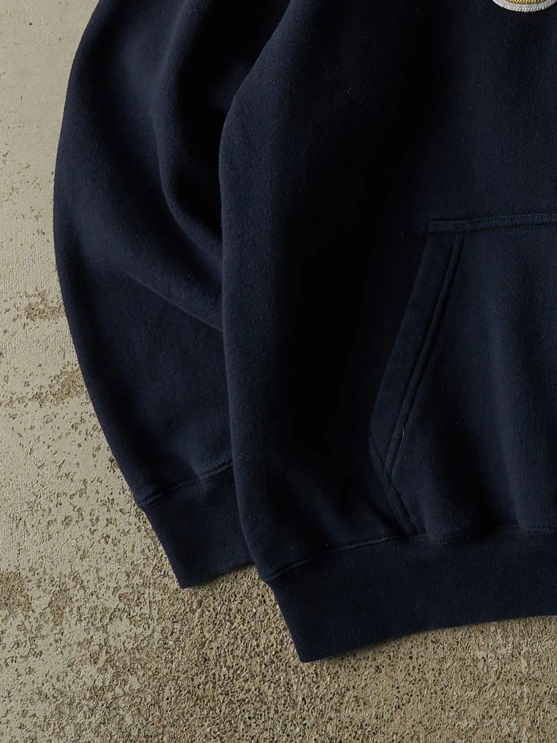 Vintage Y2K Navy Blue Pittsburgh University Panthers Hoodie (L) sold by Rebalance Vintage product image thumbnail 3