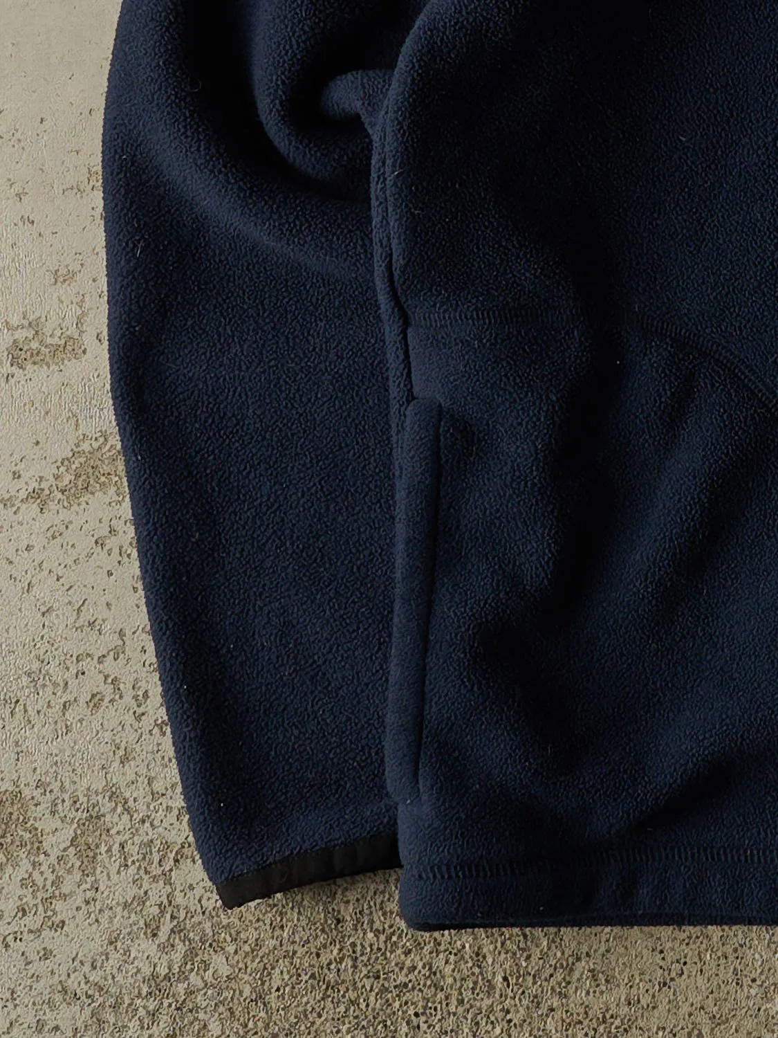 Vintage 90s Navy Blue Old Navy Quarter Zip Fleece (M/L) sold by Rebalance Vintage product image thumbnail 3