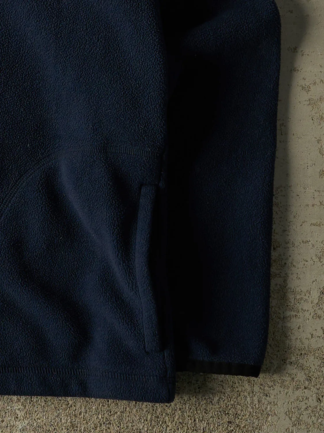 Vintage 90s Navy Blue Old Navy Quarter Zip Fleece (M/L) sold by Rebalance Vintage product image thumbnail 4