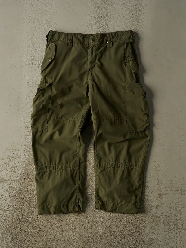 Vintage 80s Green MK III Army Pants (34x27) made by Rebalance Vintage